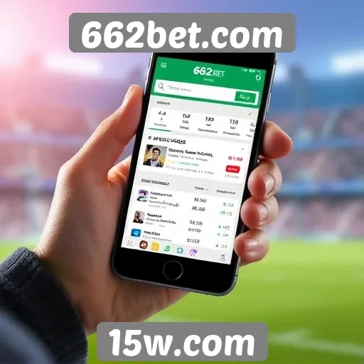 Experiência do usuário em dispositivos móveis no 662bet.com